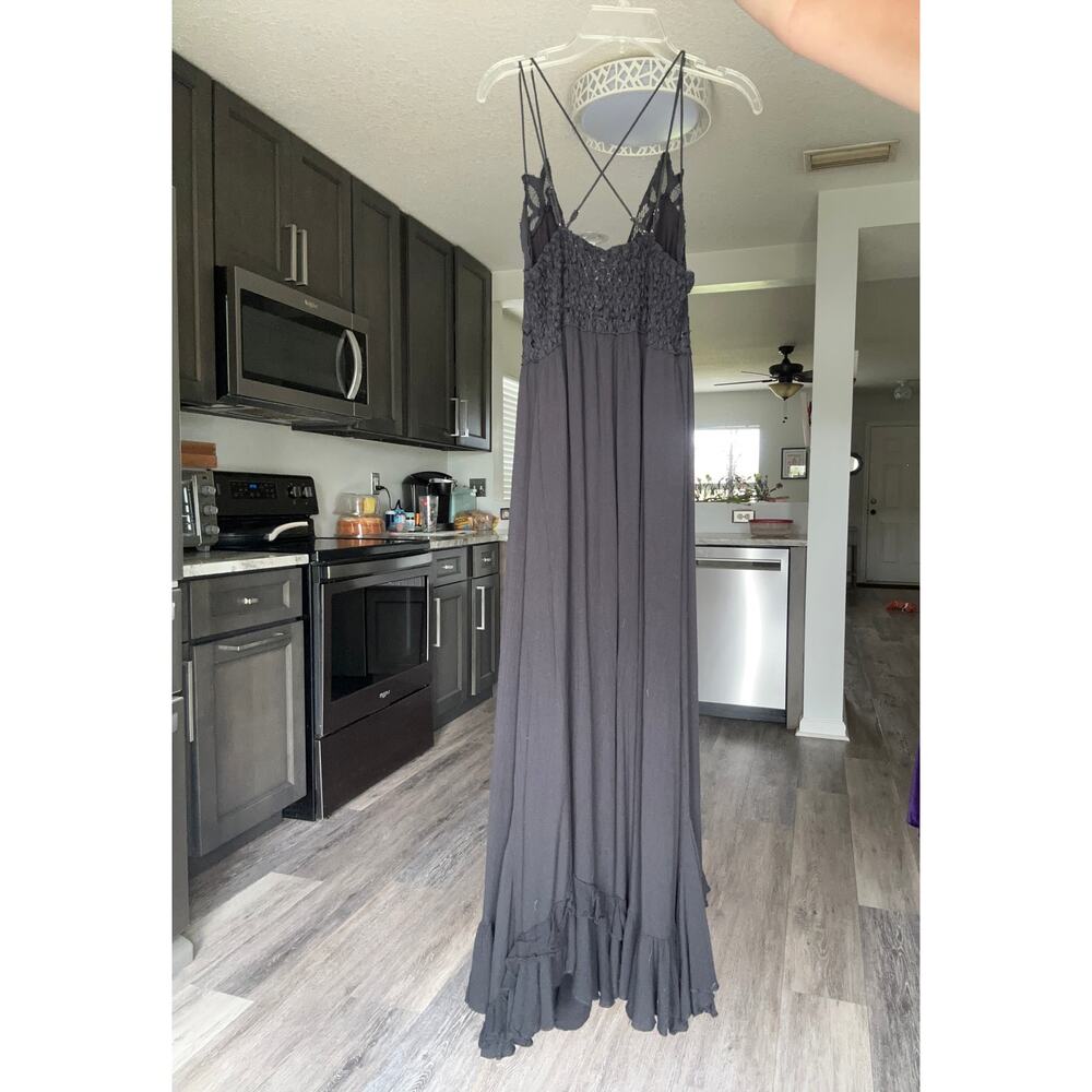 Black Free People Lace Dress - Picture 11 of 12